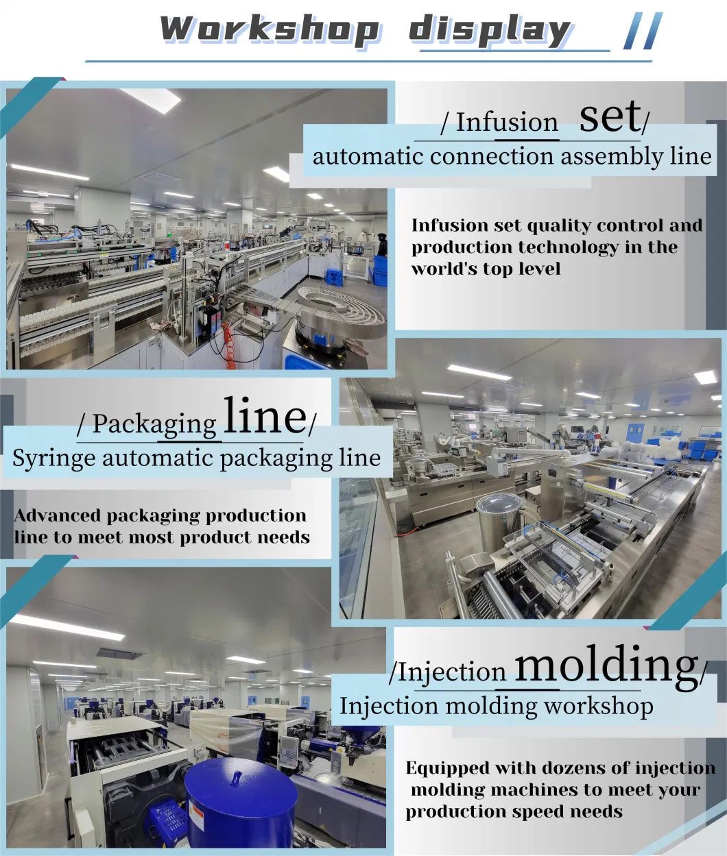 Medical Disposable Sterile Injection Plastic Syringe Luer Lock/Slip with CE and ISO