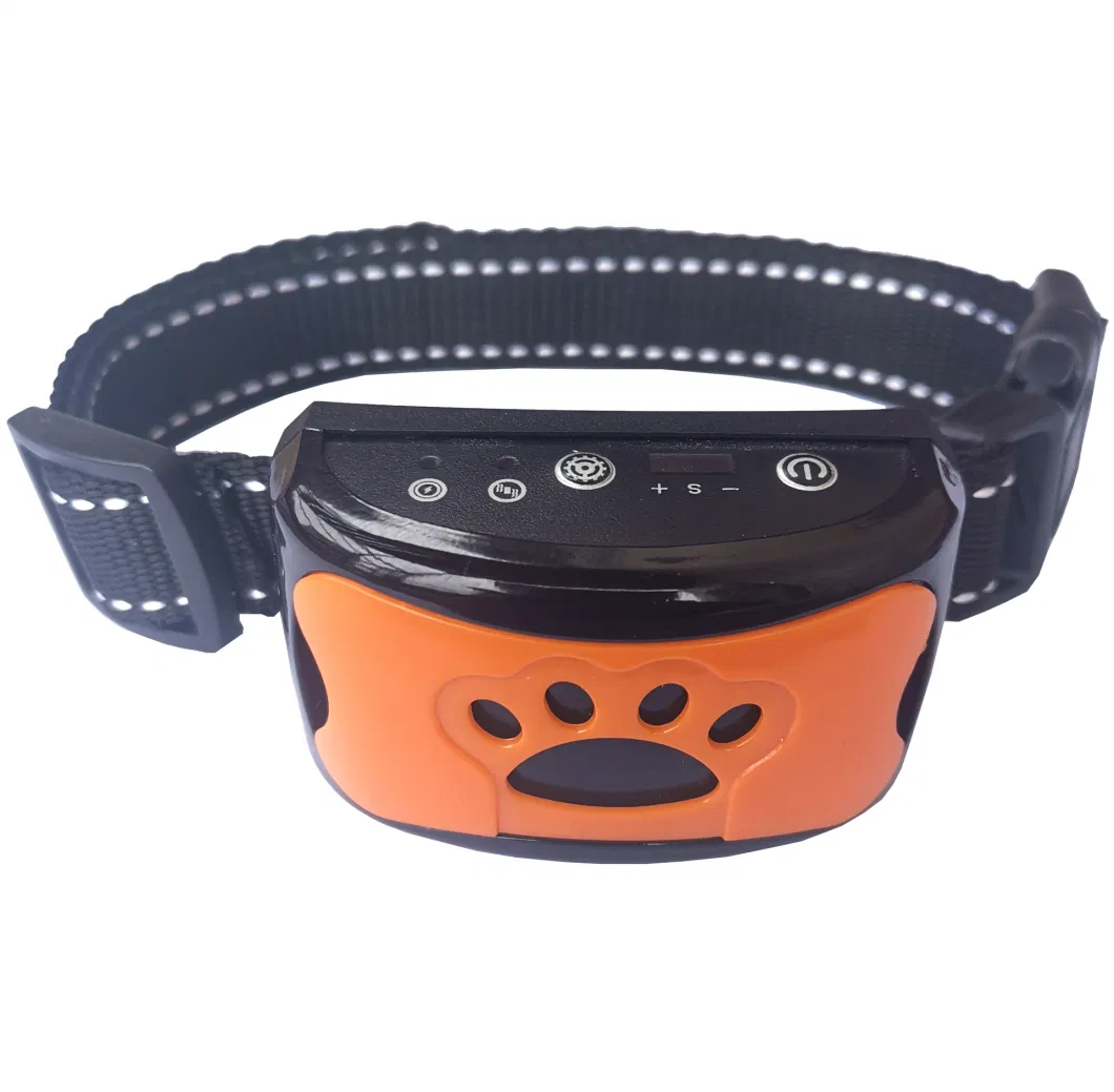 Intelligent Recognition Automatic Locking Bark Stopper Anti-Barking Rechargeable Waterproof Dog Training Device