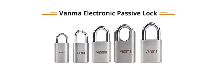 Vanma Security Smart Safe Stainless Passive Waterproof Heavy Duty Electronic Locker Door Lock with Bluetooth Fingerprint Key for Communication Station Gate