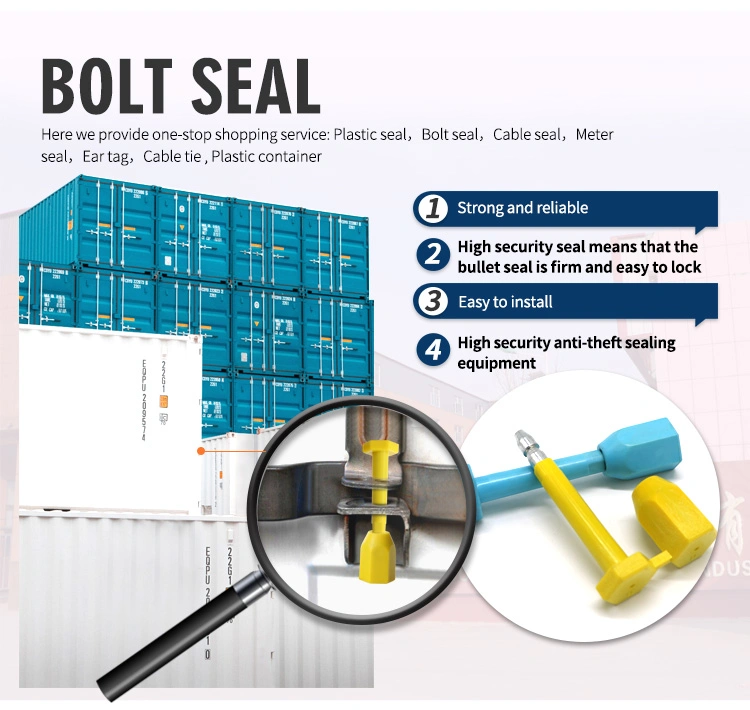 Container Bolt Seal Manufacturer Logistics ISO17712 Container Seal Lock Price