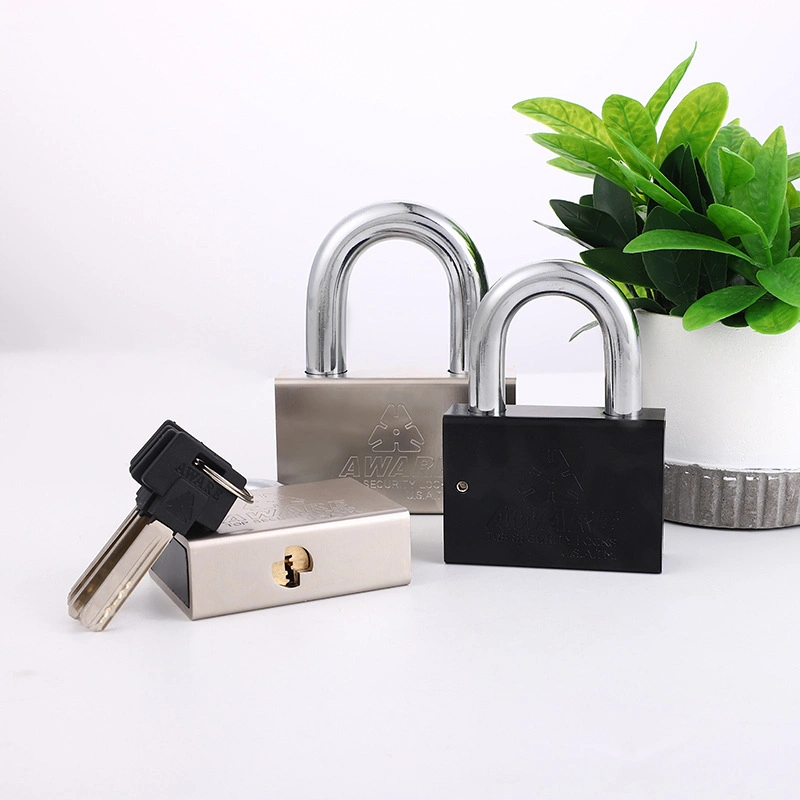 40/50/60/70mm Wholesale Aware Top Security Padlock Factory with Key Door Lock