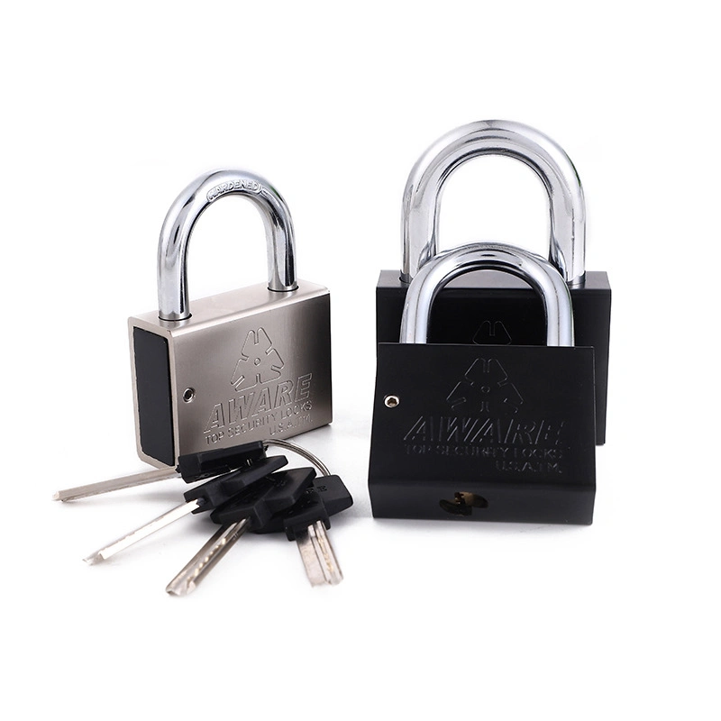40/50/60/70mm Wholesale Aware Top Security Padlock Factory with Key Door Lock