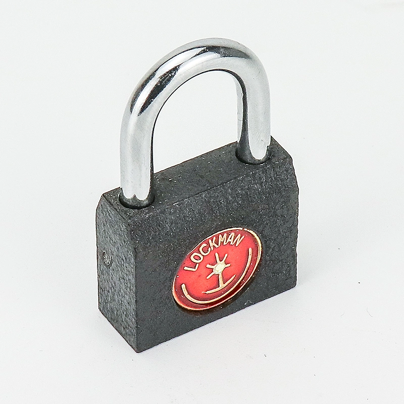 15mm 20mm 25mm 30mm 40mm Short Shackle Hardware Black Pad Lock Iron Cylinder Side Opening Padlock