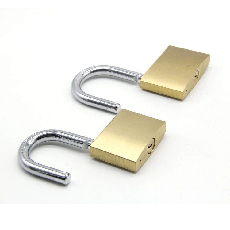 Sample Available OEM Anti-Rust Solid Steel Brass Cylinder Brass Padlock