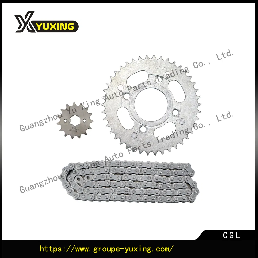 Motorcycle/Motorbike Spare Parts Sprocket Kit+Chain