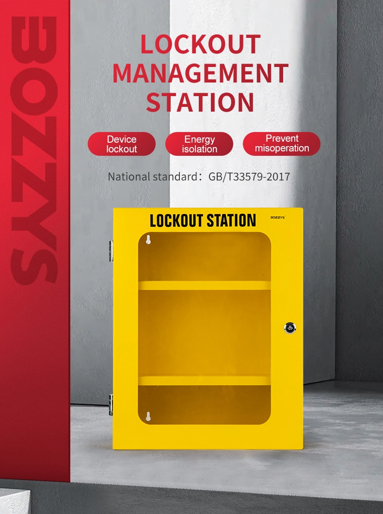 Bozzys Small Lockout Padlock Station for Lockout Management Available