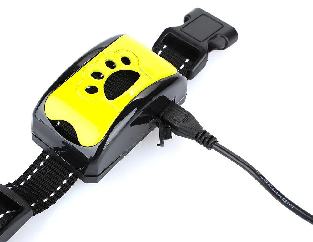 Intelligent Recognition Automatic Locking Bark Stopper Anti-Barking Rechargeable Waterproof Dog Training Device