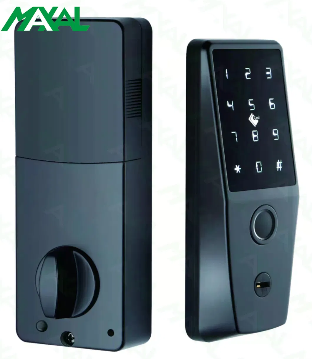 Electronic Fingerprint Statlock Tuya BLE Digital Door Lock Smart Deadbolt Cerradura Inteligente