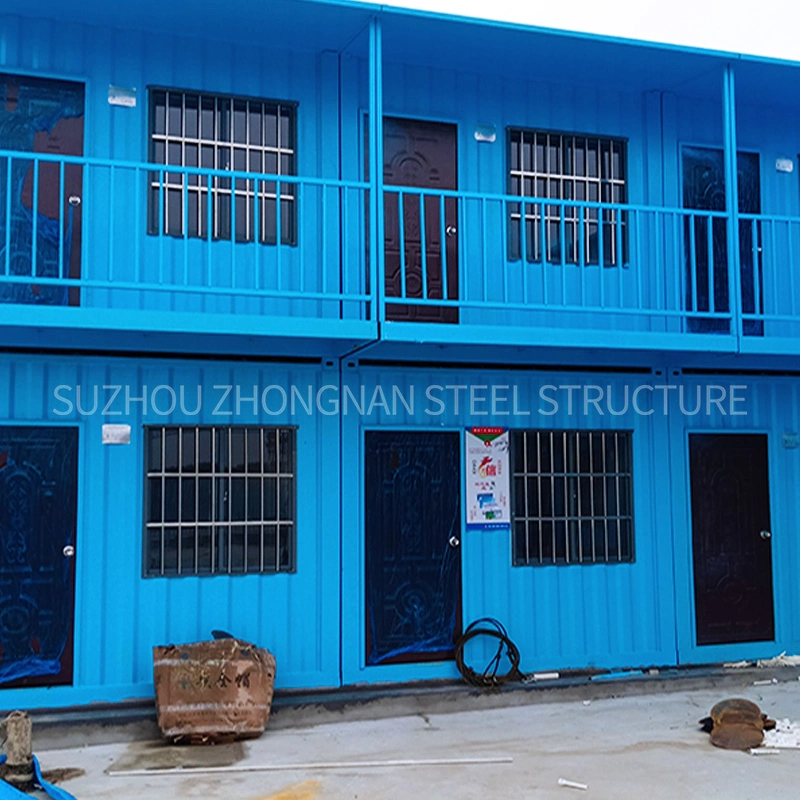 China Steel Container Restaurant Prefabricated Apartment Building Solution
