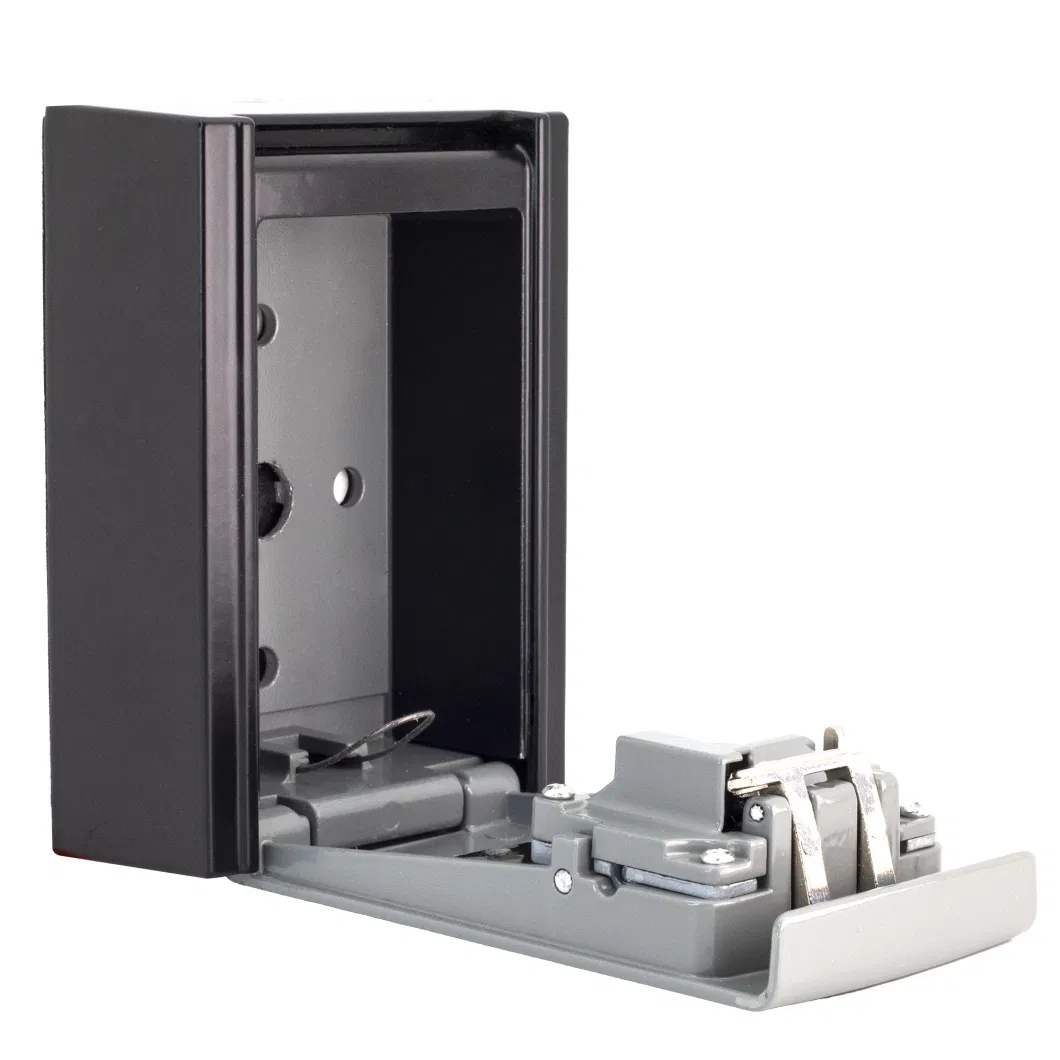 Wall Mount Combination Lockbox for House Keys to Hide a Key Outside