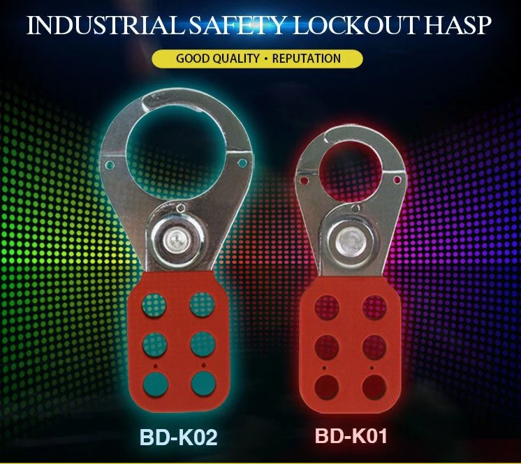 Master Lock Steel Lockout Hasp with 6-Holes and Hook