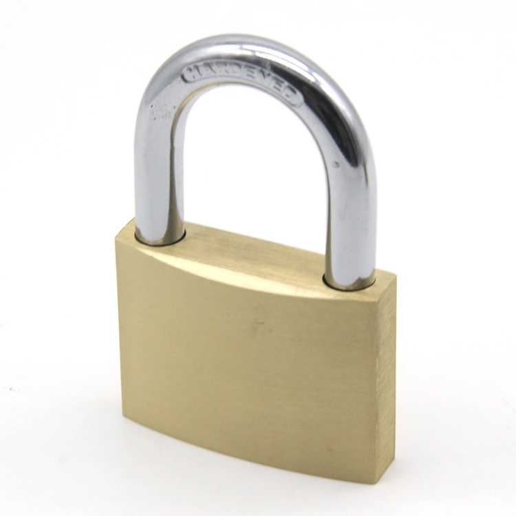 Sample Available OEM Anti-Rust Solid Steel Brass Cylinder Brass Padlock