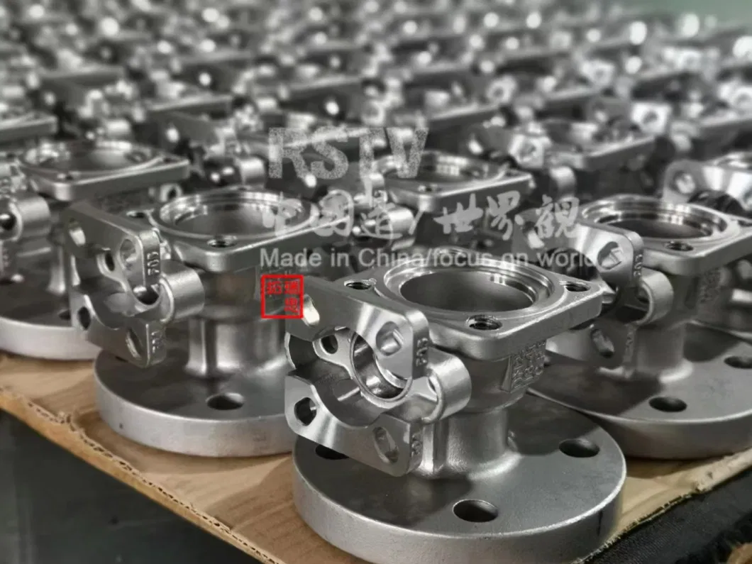 API608/API6d Stainless Steel/Carbon Steel Full Port Locking Device Fire Safe Floating &amp; Trunnion 2PC Flange Ball Valve