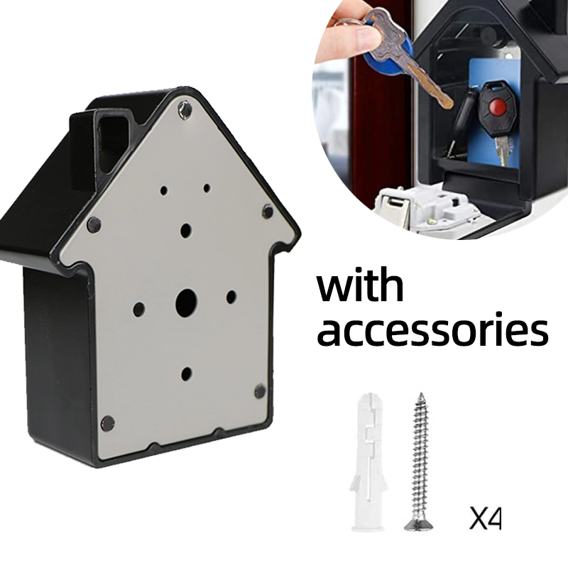 Aluminum Alloy Wall Mount Lock Box Master Lock Combination Safe Lockbox Key Lock Box