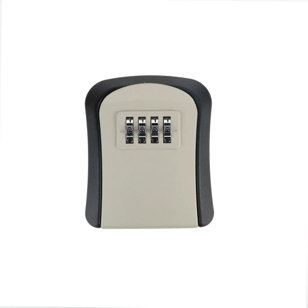 Wall Mount 4 Combination Digit Safe Box Code Storage Mini Key Lock Box Lockbox