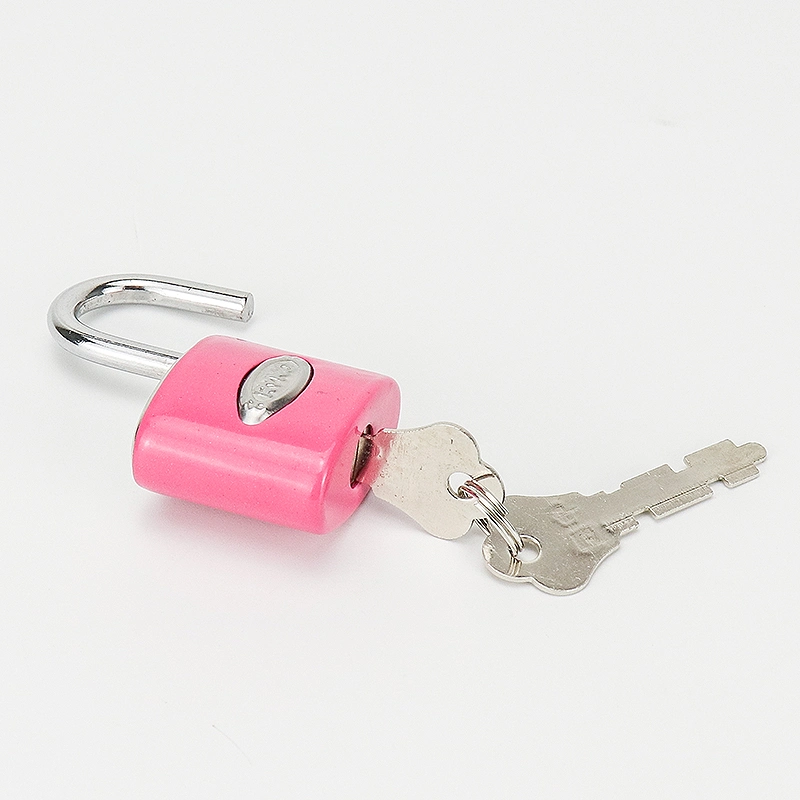 High Security Three Size Shackle Custom Logo Colored Aluminium Padlock Supplier