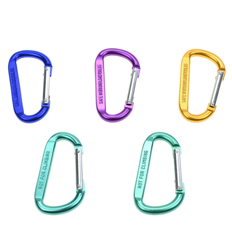 Yh1066 Mountaineering Buckle Safety Outdoor Pendant Aluminum Alloy Thread with Lock