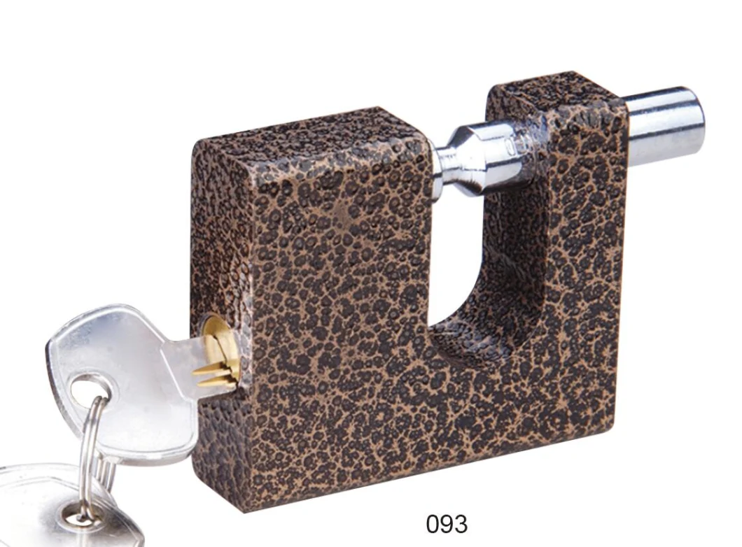 High Security Plastic Painted Rectangular Padlock (093/094)