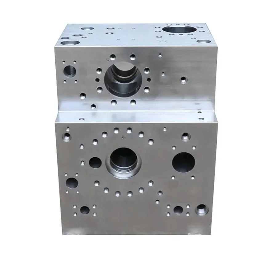CNC Machining Service Ductile Iron Aluminum Steel Hydraulic Manifold Hydraulic Valve Block