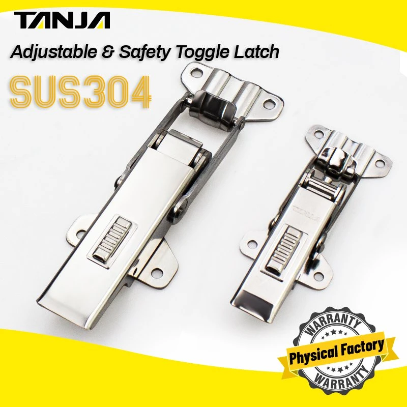 High Quality Industrial Machinery Self-Locking Stainless Steel Toggle Latch/Adjustable Draw Latch