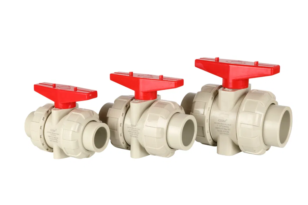 Pph Double Union Ball Valve