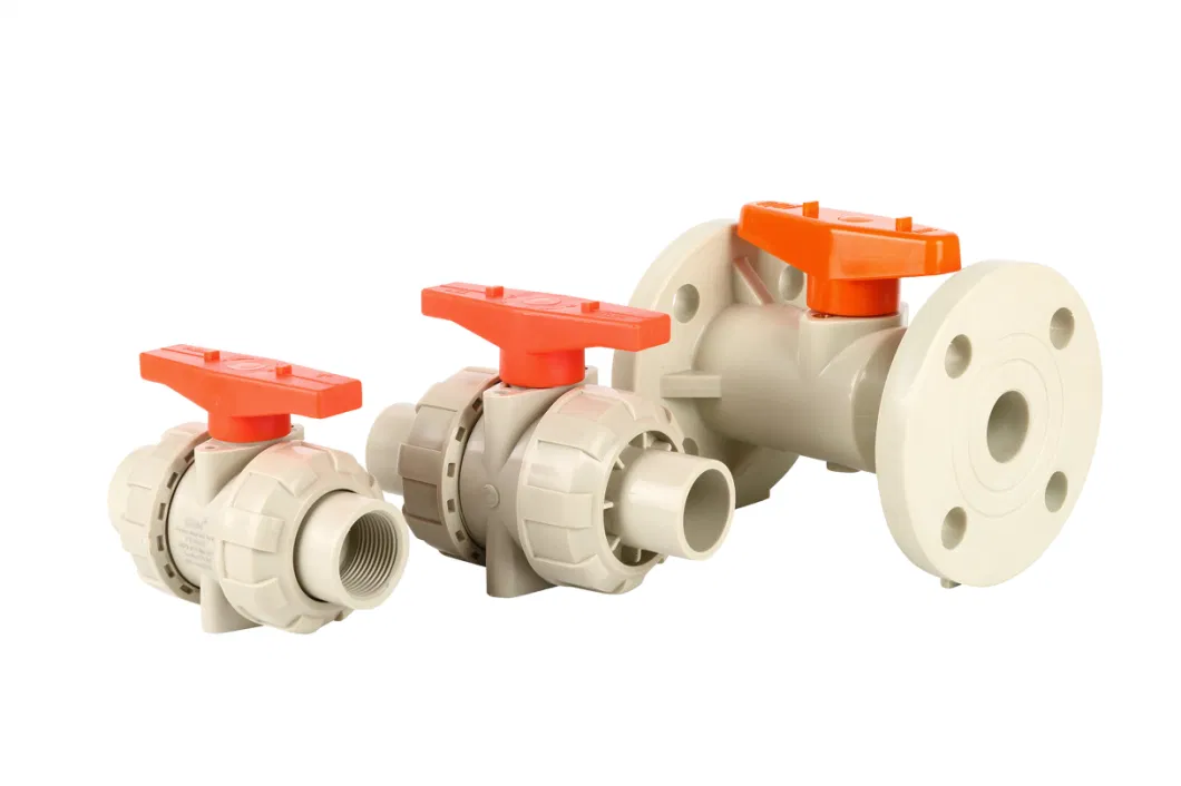 Pph Double Union Ball Valve