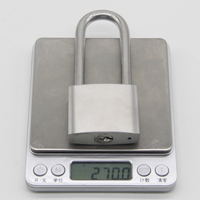 Sample Available Heavy Duty Anti-Shear Security Long Shackle Stainless Steel Master Key Padlock