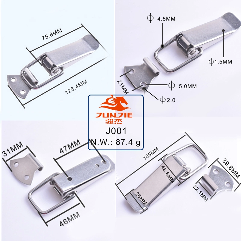 Pad Lockable Locking Box Chest Draw Clasp Toolbox Toggle Latches J001