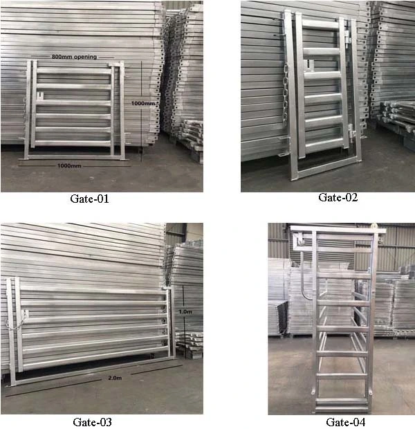 Galvanised Portable Goat Sheep Yard Panel Fence