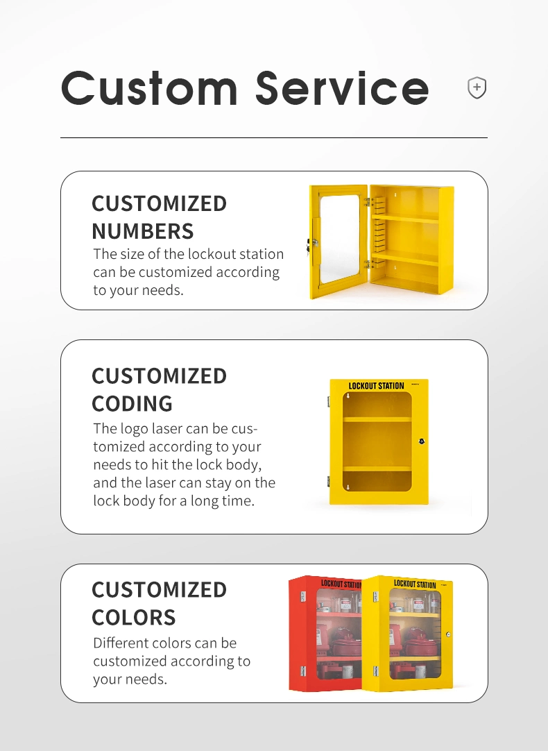 Bozzys Small Lockout Padlock Station for Lockout Management Available