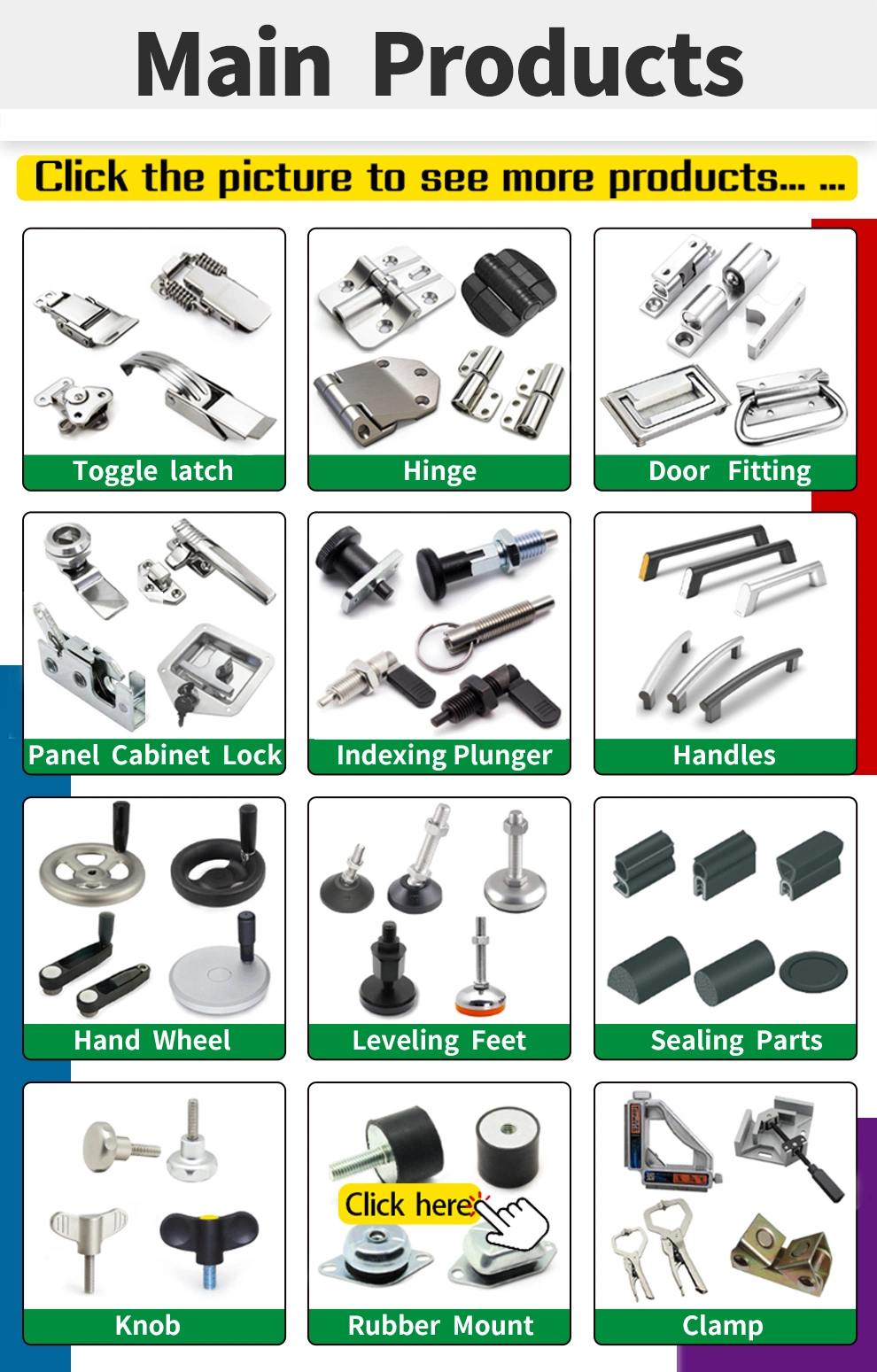 Pad Foot Rubber Damper Rubber for Genset Compressors Electro Motor