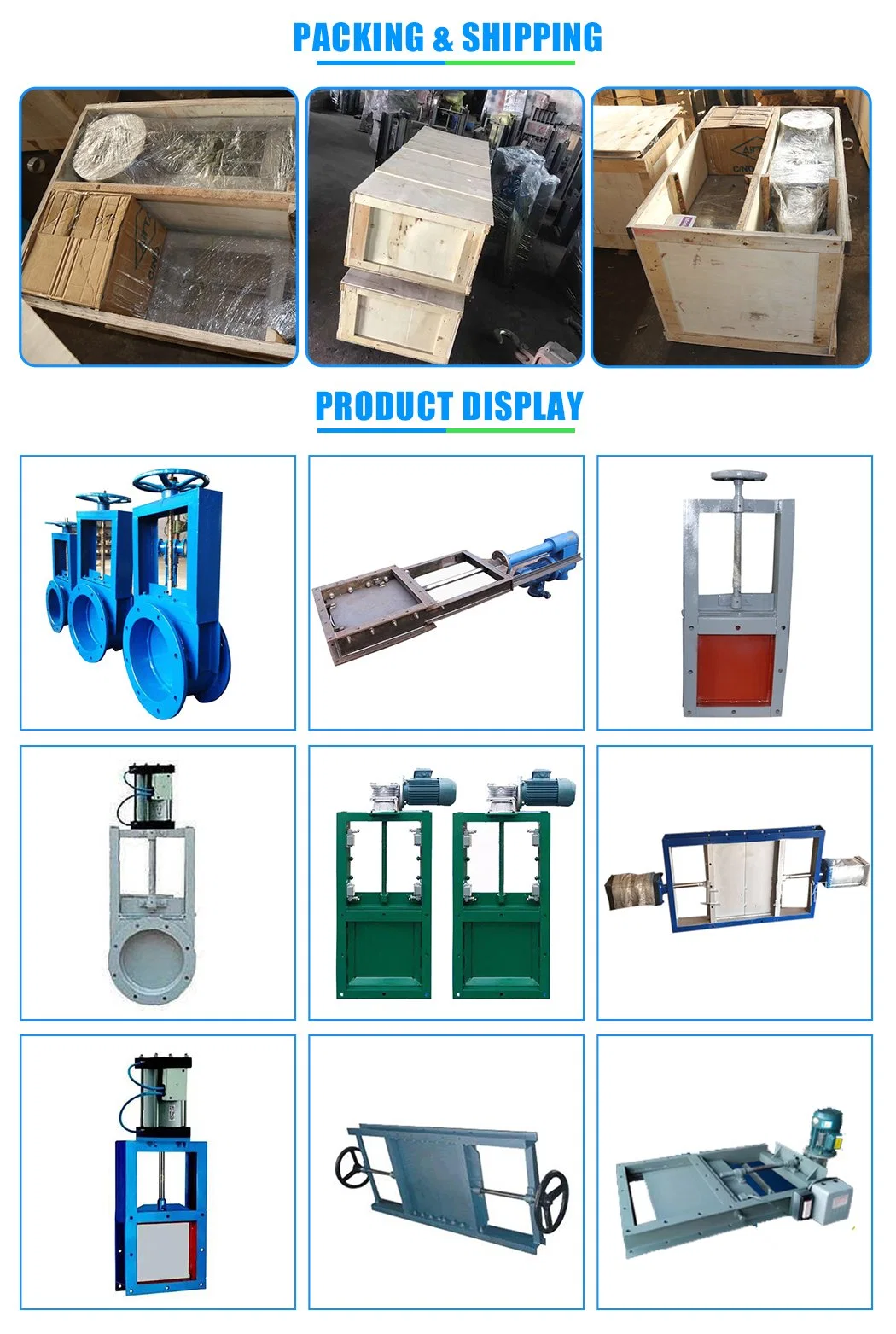 Pneumatic Operated Knife Locking Stainless Steel Slide Gate Valve