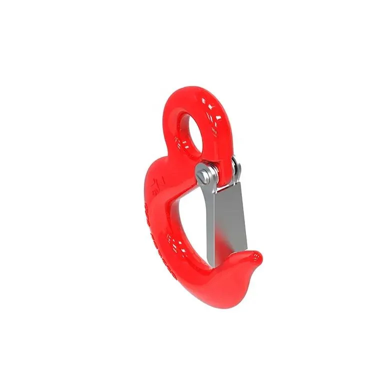 Us Type A324 Lifting Eye Hoist Hook with Safety Latch Hook