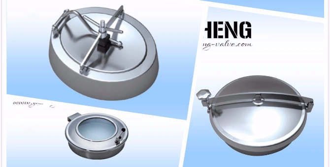 Stainless Steel Sanitary Tank Manhole Cover