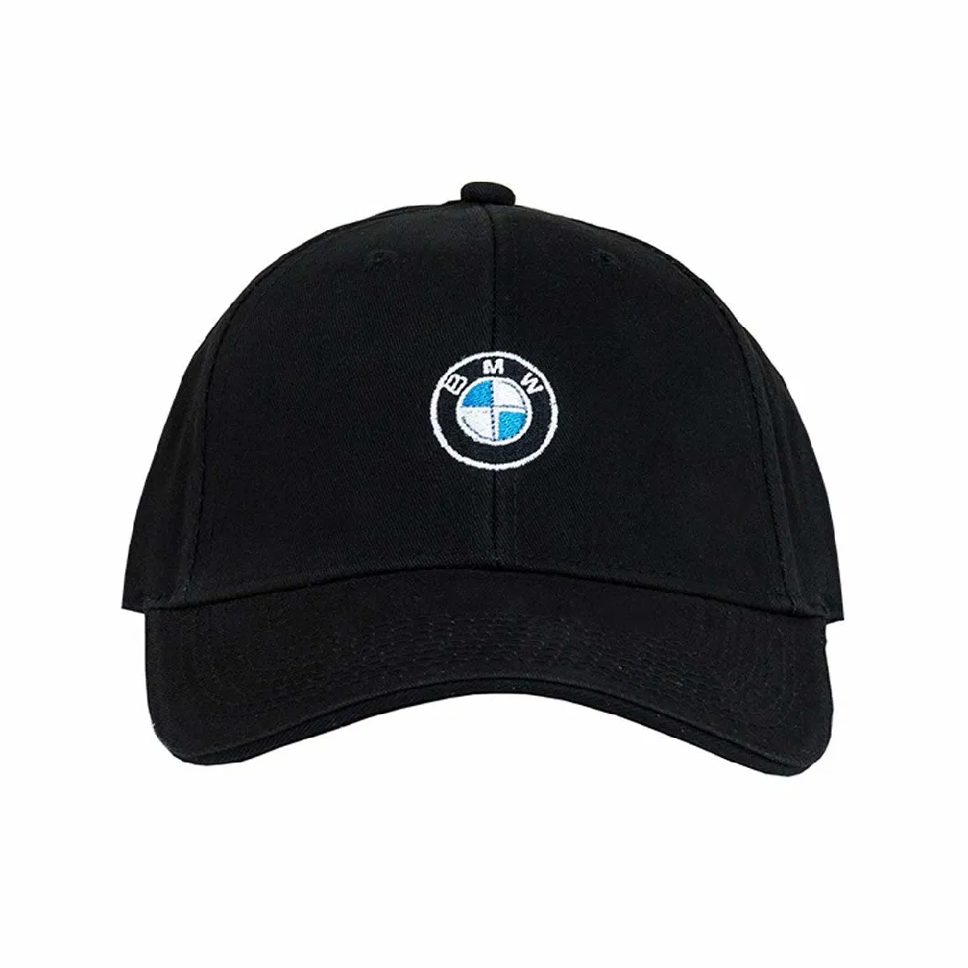 Wholesale Custom Dad Cap Six-Panel Baseball BMW Cap with Velcro Closure Wholesale Fashion Embroidered Logo