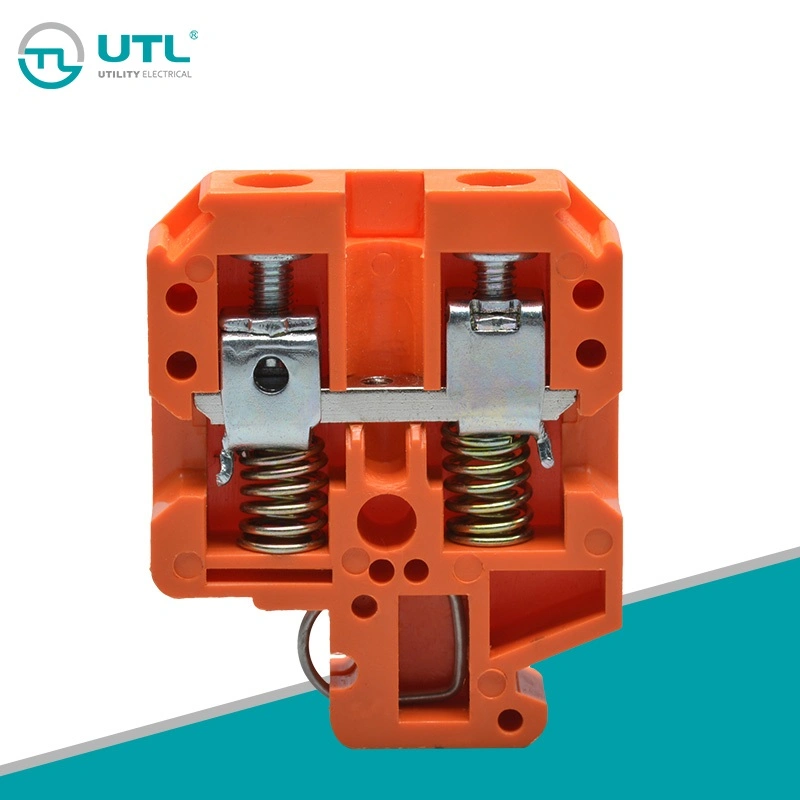 Fast Industrial Sockets Combineddin Rail Terminal Blocks 600V48A