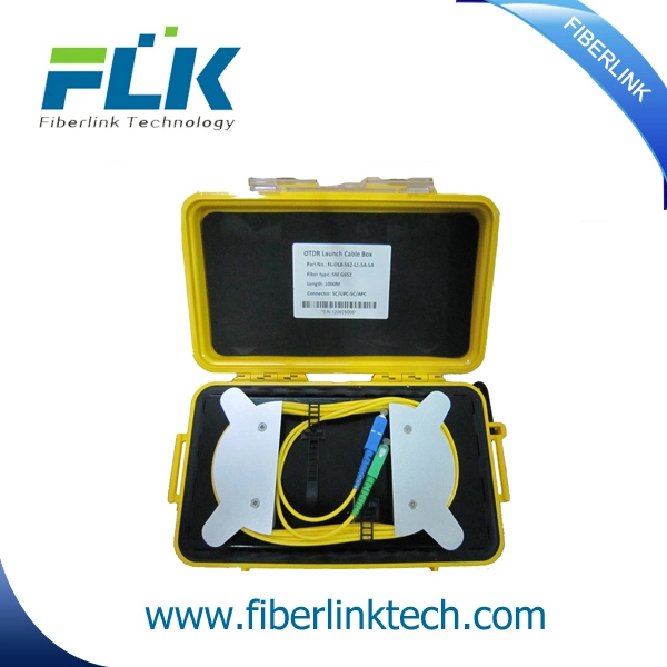 Sc/LC/FC/St/Mu/E2000 PC/Upc/APC Singlemode/Multimode 500m/1km/2km OTDR Fiber Optic Launch Cable