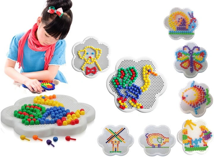 2021 New Kids Plastic Tabletop Toys Building Blocks