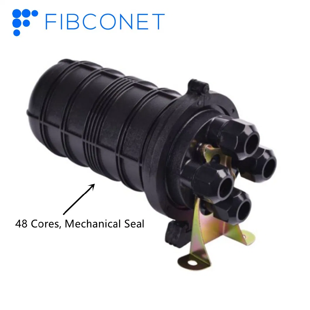 Fiber Optic Enclosure Joint Optical Waterproof Splice Case Dome/Horizontal Type 4 Ports 1/2 Sleeves 24/48/96 Cores Splice Closure Fiber Optic Splice Closure