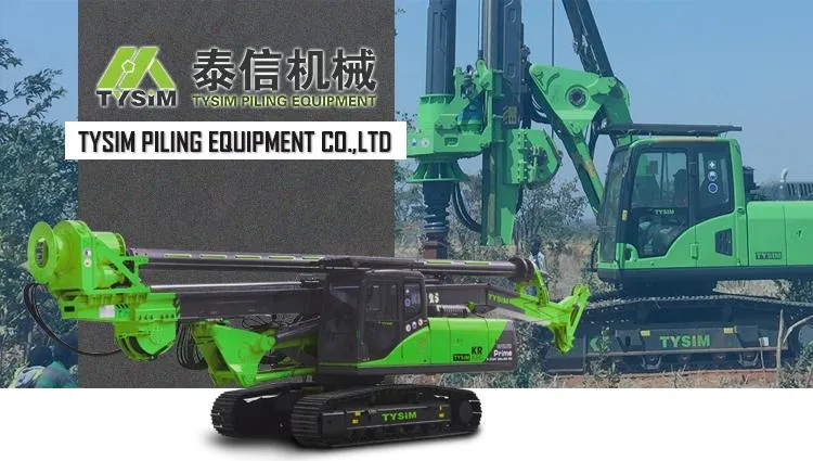 Modular Hydraulic Drilling Rig Truck Mounted Auger Drill Drilling and Bucket Holder Auger Teeth Block Main 83/54m Safe and Reliable Kr300e