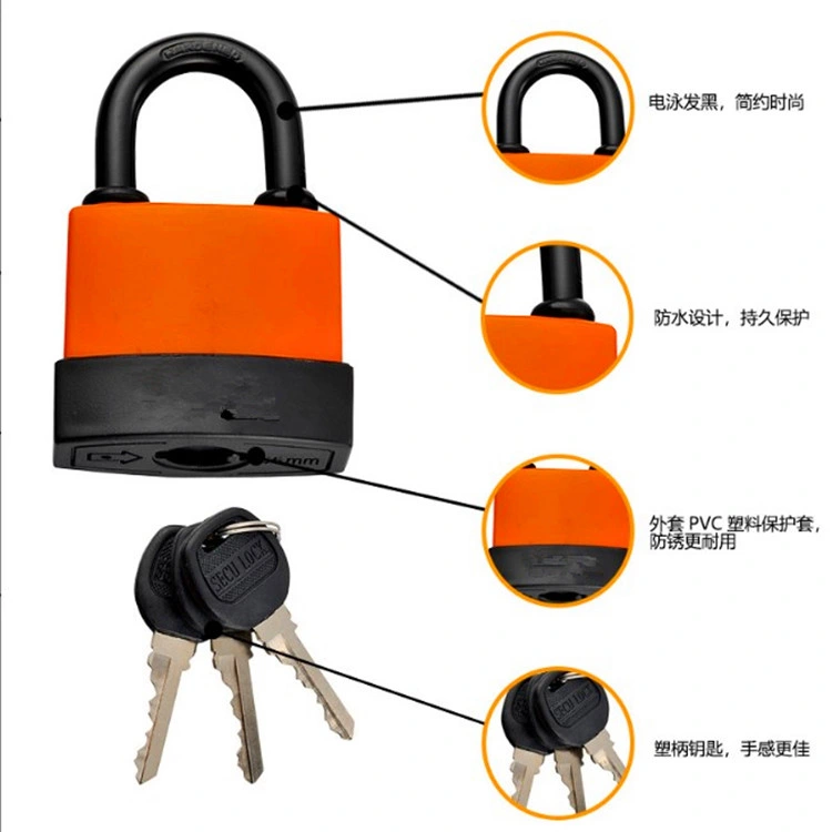 Waterproof Padlock, Wrapped Padlock, Outdoor Padlockrust Padlock, High Quality Padlock, Al-W001