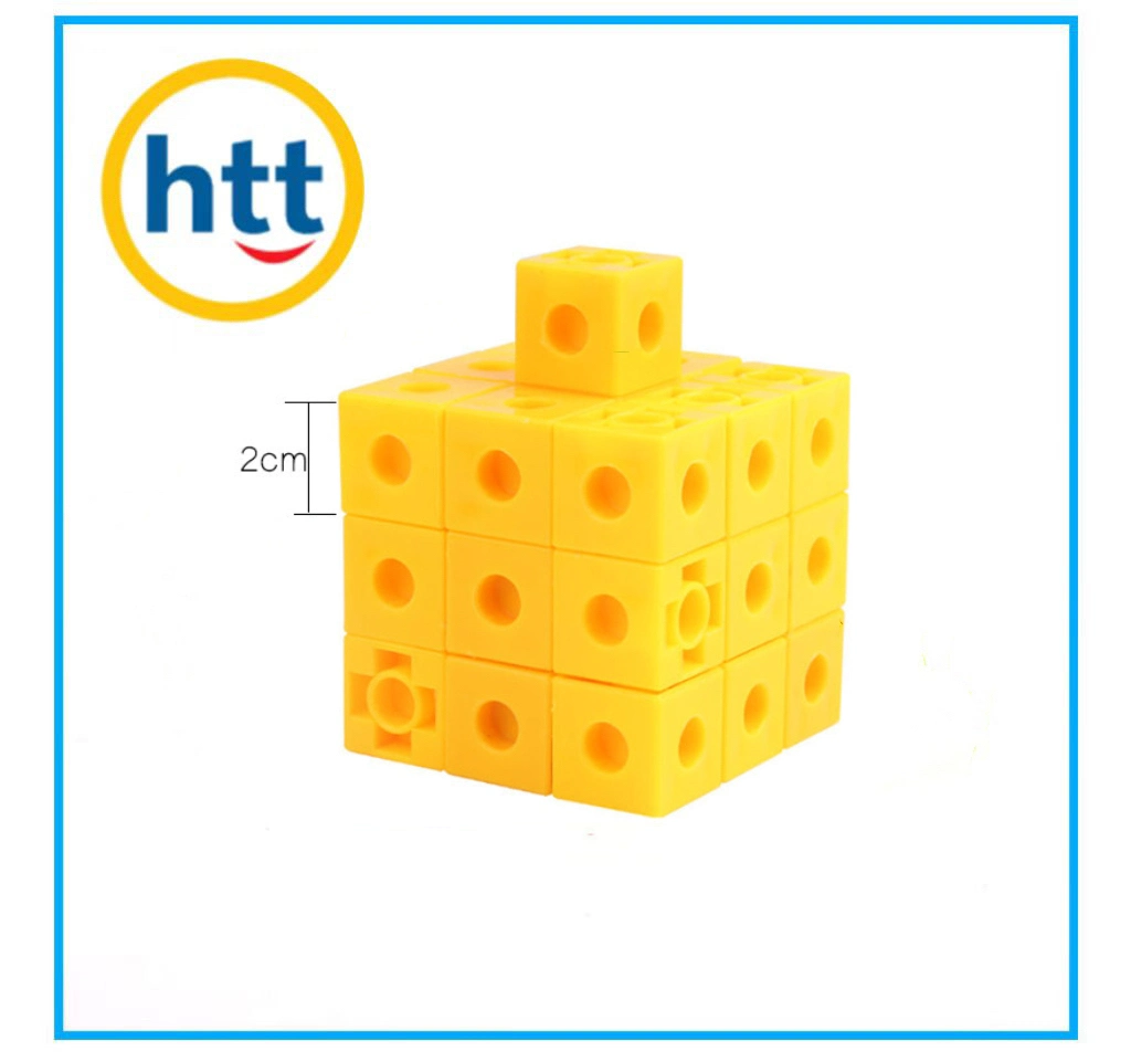 Plastic Linking Cubes Building Blocks Color Build Math Linking Cubes Factory