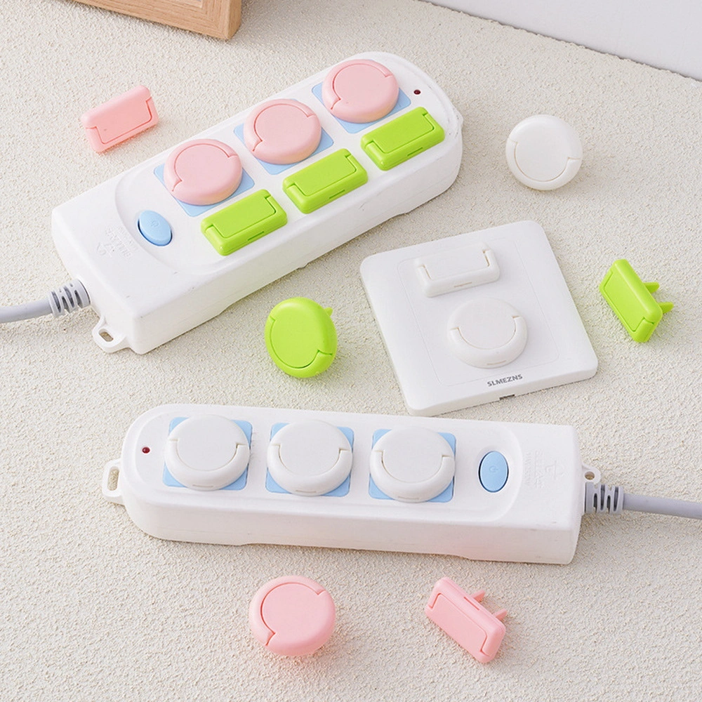 Children&prime;s Safety Power Socket Electrical Outlet Baby Guard Protection Anti Electric Shock Plugs Protector Cover Safe Lock