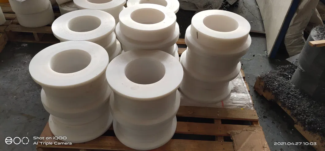 Plastic Pulley Customized Small Size HDPE UHMWPE Parts Wheel