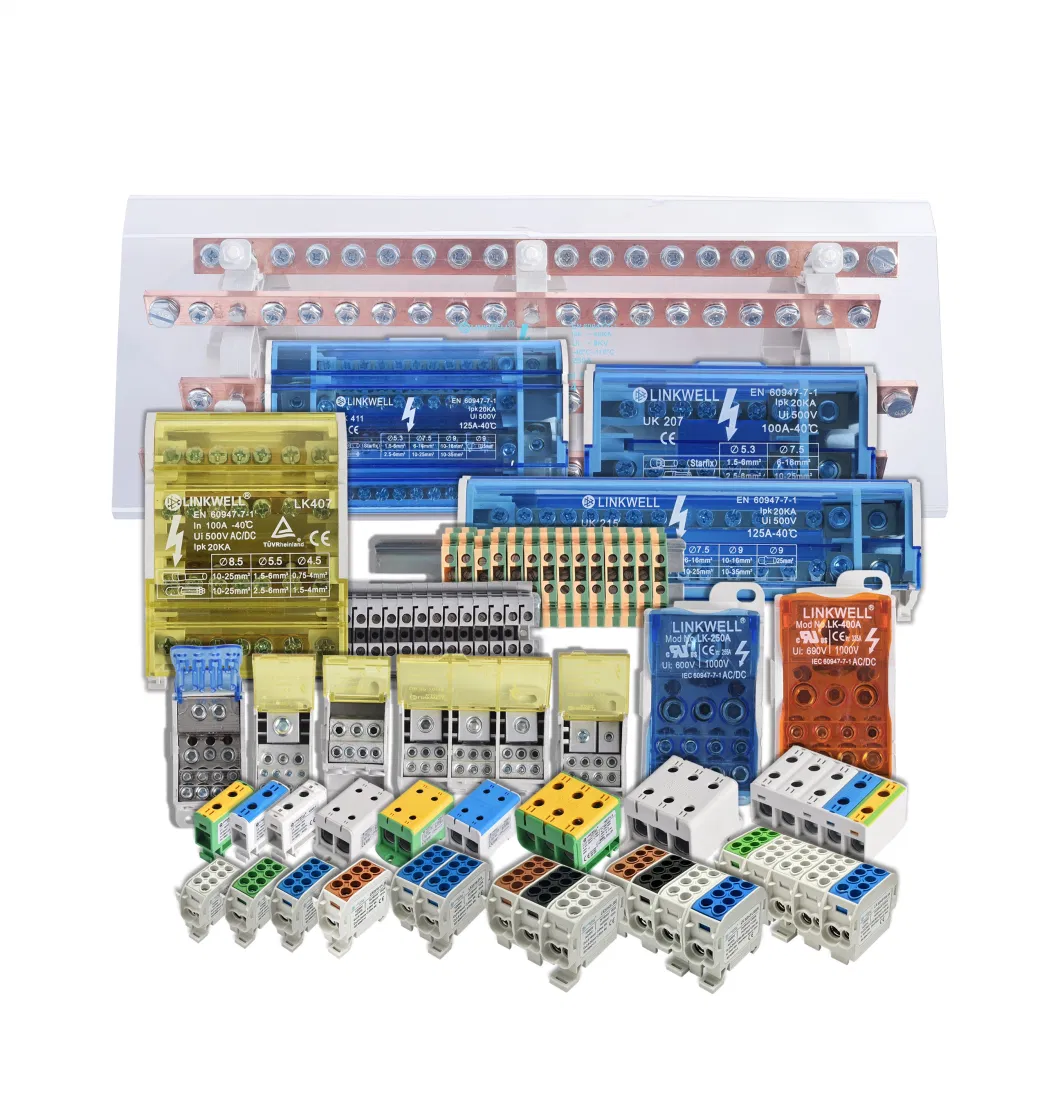 Industrial Power Distribution Terminal Blocks UK 412