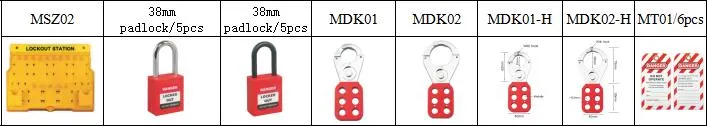 Loto Safety Lockout Kit Safe Lock Kit Security Lockout Tagout Manufacturer Mtz06