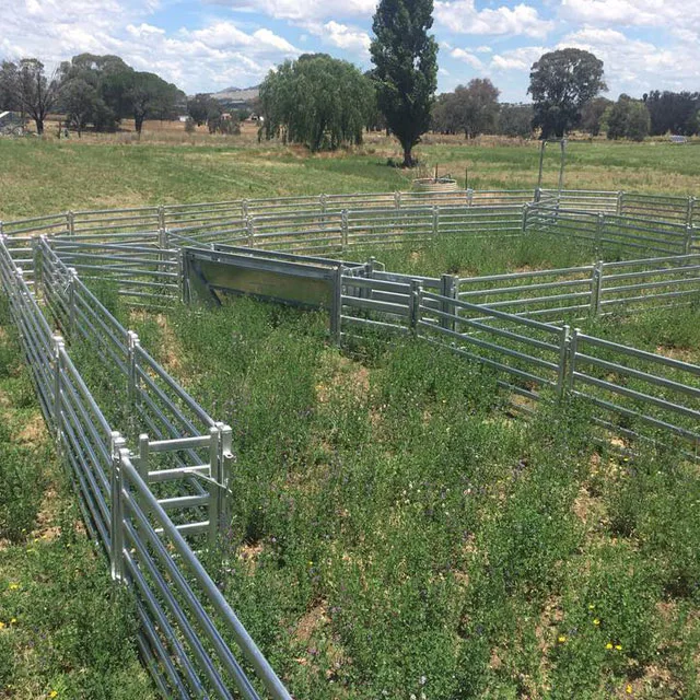 Galvanised Portable Goat Sheep Yard Panel Fence