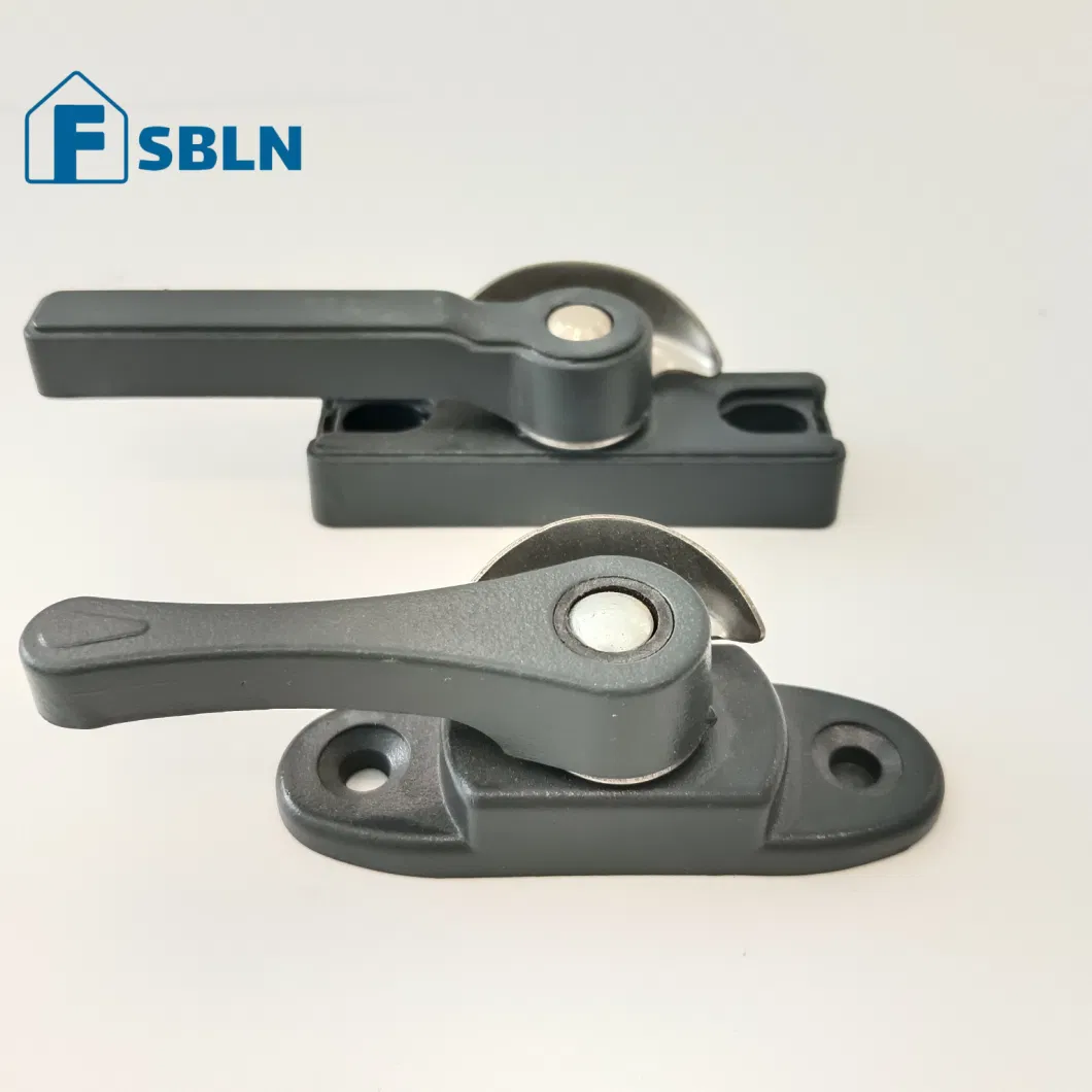 Sliding Doors and Windows Safety Lock with Crescent Design in Aluminum Alloy