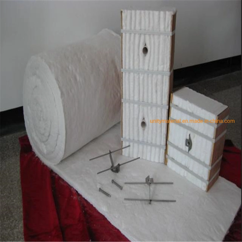 Industrial Furnace Alumina Silicate Thermal CT 1260 Ceramic Fiber Insulation Module Block