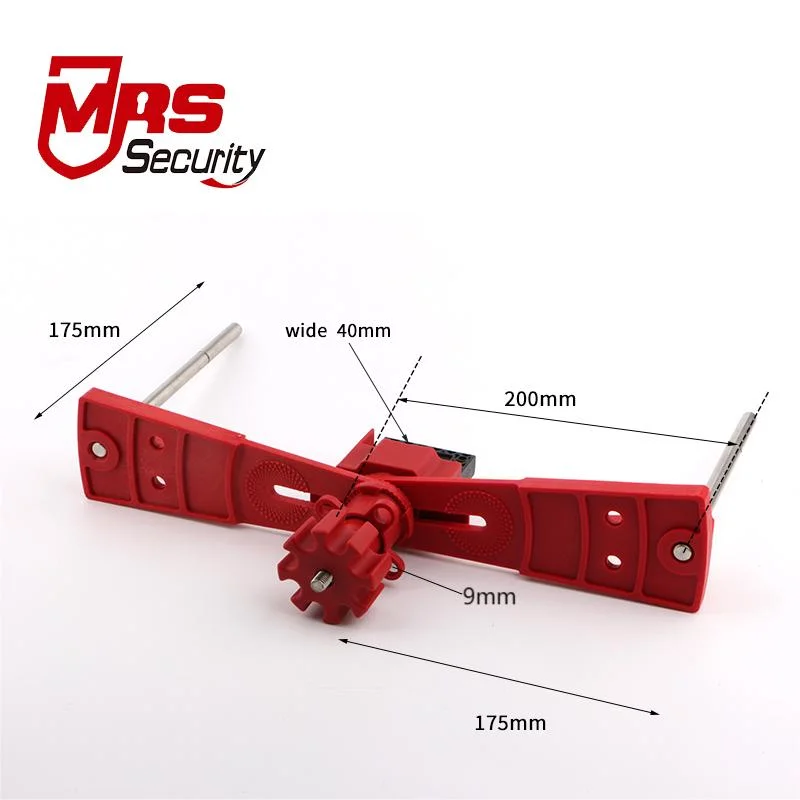 High Quality Industry Red ABS Valve Lock Safety Lockout Tagout for Industry